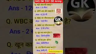ALL EXAM MOST IMPORTANT QUESTIONS GK #gk #shorts #upsc #ias #ips #cgl #ntpc #trending #interview #si