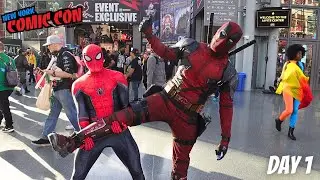 My FIRST time at NYCC 2022 | TOO Much To SEE