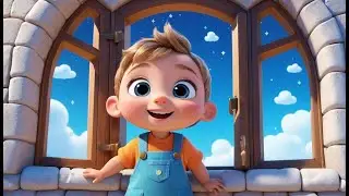 Baby&rsquo;s Morning Routine Song in the Sky Castle Adventure | Magical Wake-Up Song for Kids | Fun