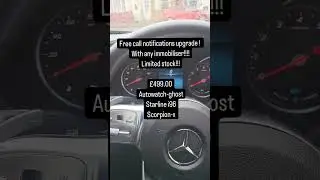 call Alerts with Any immobiliser!!! limited stock. #Autowatchghost #starlinei96 #Scorpion-X #canbus