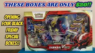 INSANE!! These BLACK FRIDAY BOXES are ONLY $20!! Opening 4x Darkai VSTAR Premium Collection Boxes!!