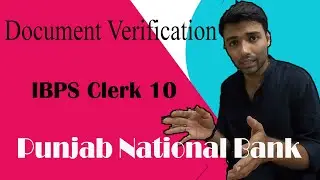 Punjab National Bank Document Verification 2020 | Recruitment Formalities