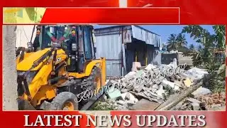 Thanisandra Bengaluru Mein Phir Encroachment Hatao Abhiyan, Bulldozer Action