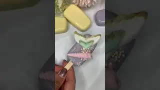 Simple decoration mermaid cakesicles #cakesicle  #decoration