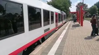Vertrek & Aankomst LINT41 van AKN te B&ouml;nnigstedt | Departure & Arrival LINT41 at B&ouml;nnigstedt