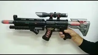 Juguete - Metralleta Con Luz Y Sonido MOD03