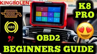 Как использовать профессиональный сканер OBD2 (руководство для начинающих) &mdash; пошагово