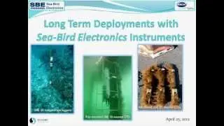Long-Term Deployment with Sea-Bird Electronics Webinar