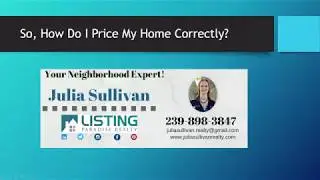 The Importance of Pricing Your Home Correctly!