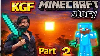 KGF | MINECRAFT || KGF 3 Story | with Minecraft 😳 || FULL ACTION COMEDY | VIDEO (part2)