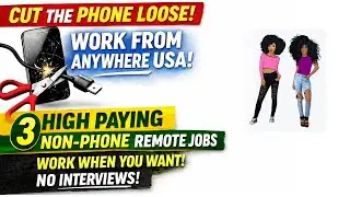 3 No Phone Remote Jobs With Handshake | Training AI Bots (No Degree Required)