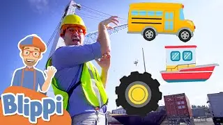 Learning Vehicles & Construction With Blippi + More Blippi Full Episodes | Educational Videos