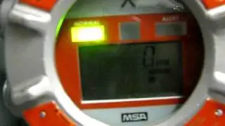 Clean room gas detection panel
