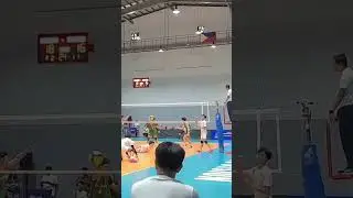 Eugene Gloria Feint Attack #dlsu #volleyball #philippinevolleyball #lasalle #dlsuvolleyball