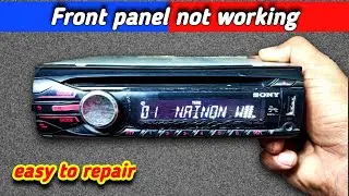 sony stereo system for car volume button not working car stereo repair