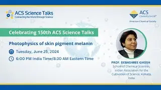 Science Talks Lecture 150: Photophysics of skin pigment melanin