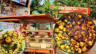 Popular King Of Jhal Muri Maker Khulna।।  Bangladeshi Street Food