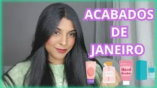 PRODUTOS ACABADOS DE JANEIRO - #acabados #autocuidado 