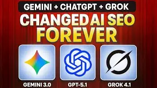 Gemini + ChatGPT + Grok навсегда изменили SEO с использованием ИИ.