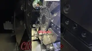 CNC Machine @manojguptacncvlogs/cnclovers #cnclathe #machine #post #cnc #toolroom #engineeringworks