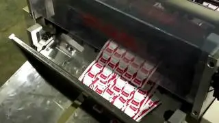 printed material/ label /slitting and cutting machine
