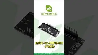 ESP32-C5-WIFI6-KIT-N16R4,Supports ESP-IDF & Arduino IDE,240MHz RISC-V Chip#waveshare #esp32 #esp32c5