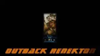 Outback Renekton - Emotes & Gameplay *HD*