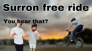 SURRON FREE RIDING (EXPLORING ABANDONED GOLF COURSE) vlog 1