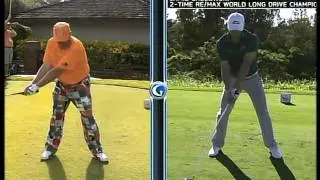 John Daly vs. Jamie Sadlowski Golf Swing Analysis