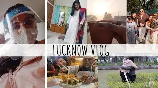 Lucknow Travel Vlog|Family Vlog |First Chilled Out Trip Post Lockdown| New Year Celebration With Fam