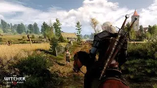 i5 8600K + RTX 3060 - The Witcher 3 Wild Hunt Ultra HD Gameplay Hairworks ON\OFF