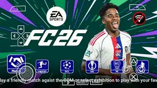 EA SPORTS FC 26 PPSSPP Android Mobile Оригинальная PS5 Камера PSP HD Лучшая графика Новые комплек...