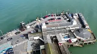 Ryde Pier and surrounding area.