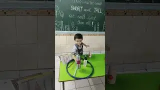 Concept of tall and short Pre-School class