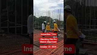 Проверка выравнивания трубных муфт (противопожарная защита)