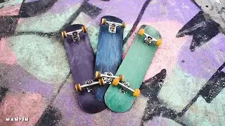 100% Recycled Plastic Open Source Skateboard Decks