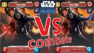 🔥KYLO REN VS KYLO REN  🔥 Partida a Star Wars UNLIMITED #kyloren #vs #hansolo #starwars #unlimited
