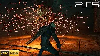 The Witcher 3 Next Gen Update The Wild Hunt Warriors Gameplay (PS5 HDR) [4K 60FPS]