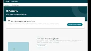 Checking out #ServiceNow Quebec Catalog Builder
