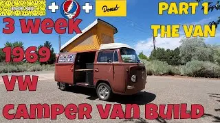 Chinatown Market x Grateful Dead x Donut Media 1969 VW Bus build: THE VAN
