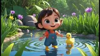 Ducky Wings Go Flap, Flap, Flap Rhyme Song | Popular Nursery Rhyme & Kids Songs