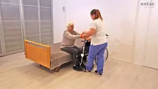 Etac Turner Pro - How to transfer from a bed to a chair