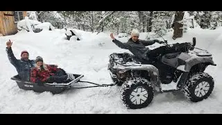 Necessary Off Grid Tool Unboxing and Family Fun Weekend in Snowy Northern Ontario!