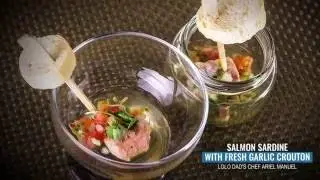 The Maya Kitchen Culinary Elite Series: Lolo Dad's Chef Ariel Manuel, Salmon Sardine