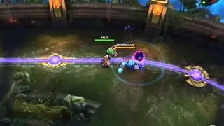 Забавный бой в call of champions обучение)