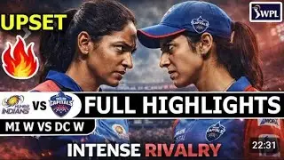 Wpl Mi Vs Dc Big match full higlights
