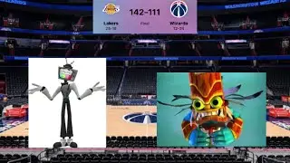 My Reaction when @lakers BTA the Washington Wizards. 