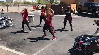 Dance Fitness Routine by: Shellz Performance @ Phat Phranks 10 Year Anniversary 🌮