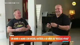 Mano a mano con Miguel Mateos, a 40 años de 