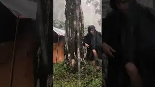 SAVE THE CAMERA FROM SUPER RAIN #shorts